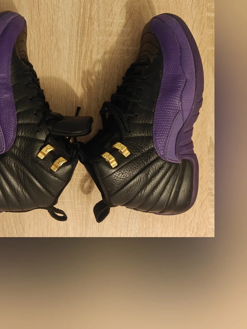 Nike Air Jordan 12 Retro GS Field Purple Black - Size 6.5Y - 153265-057